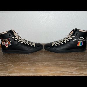 Gucci-Major High Top Sneakers with UFO and Tiger